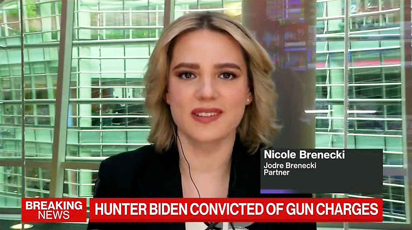 Nicole brenecki hunter biden convicted